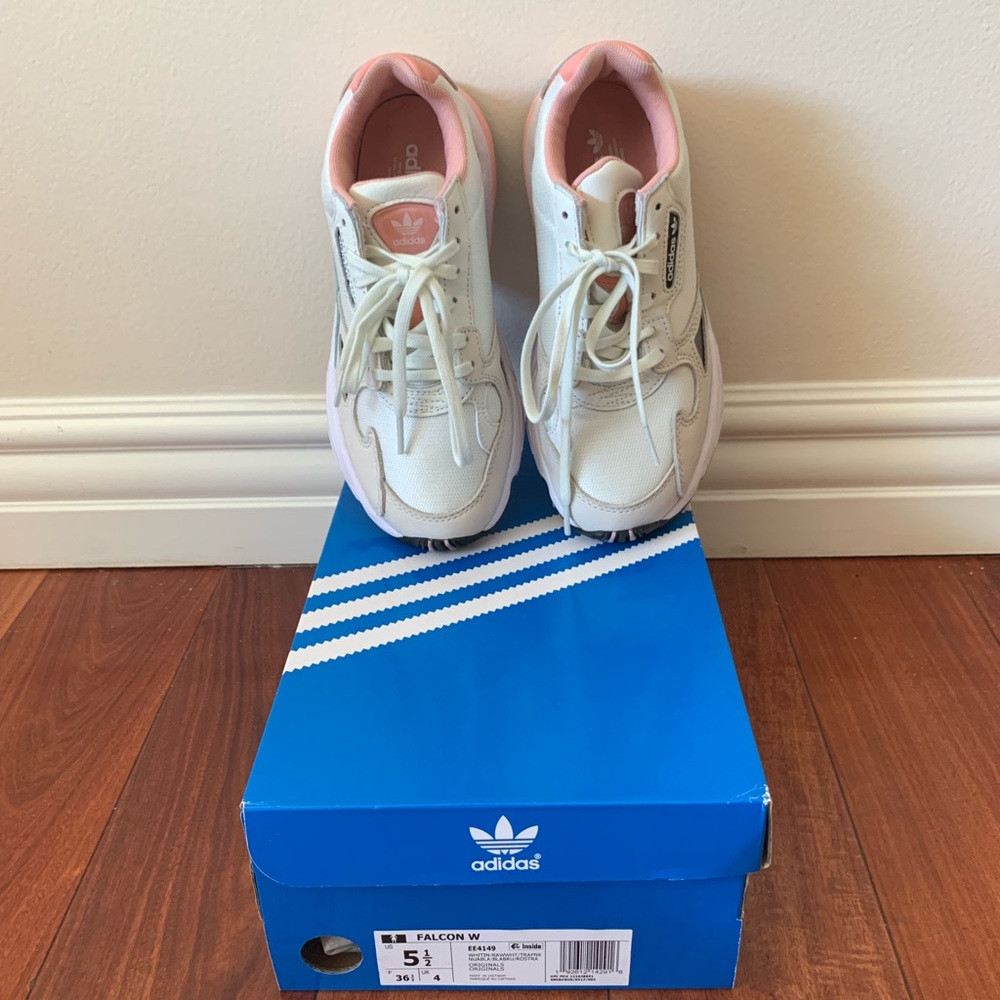 Adidas Falcon sneakers (size 5 1/2 )
